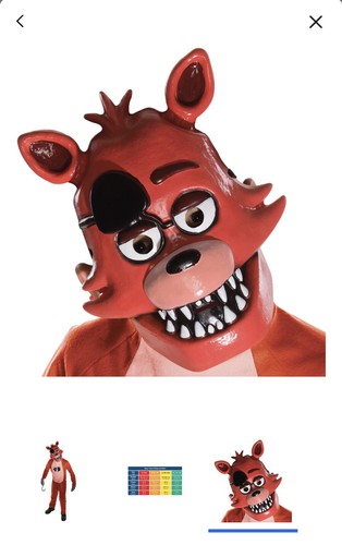 Foxy child costume - foxy, five